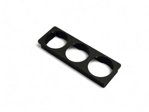 Triple 52mm Gauge Panel Holder Radio Slot For VW Corrado 16V VR6 G60