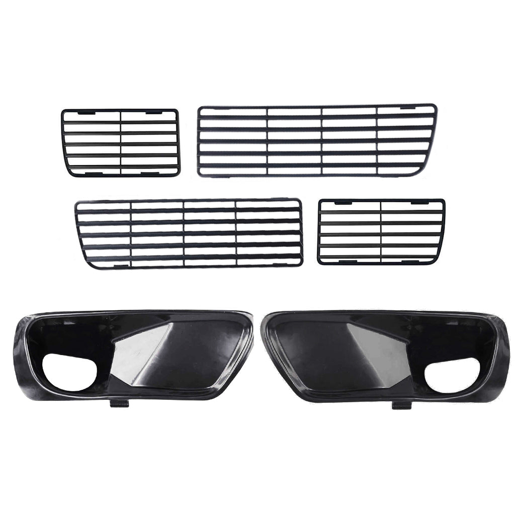 US Bumper Indicator Reflector Grille 6 Pcs Set For VW MK3 Golf Jetta