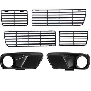 Euro Bumper Indicator Reflector Grille 6 Pcs Set For VW MK3 Golf GTI VR6