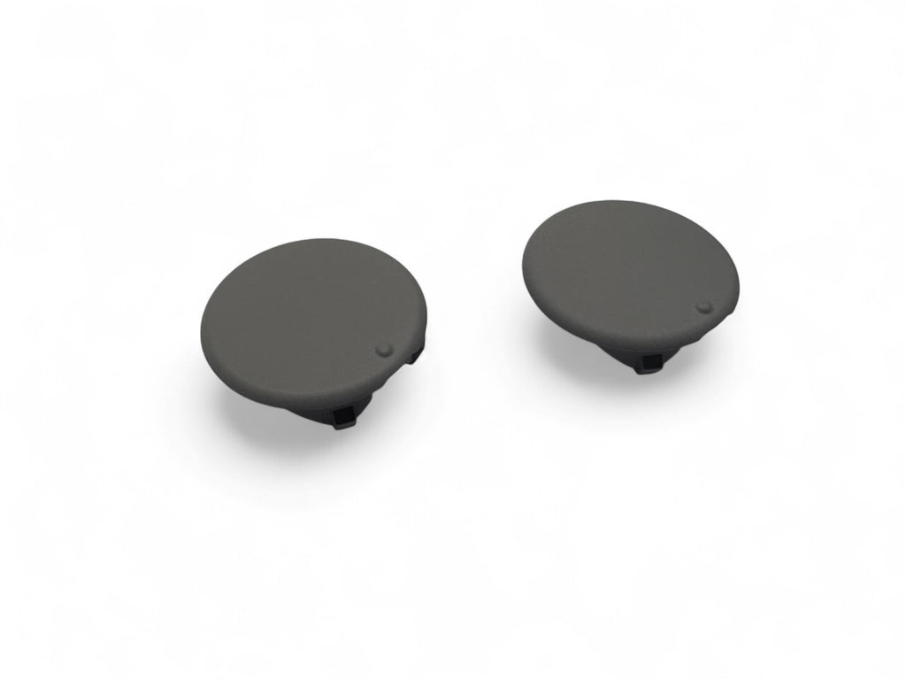 Hardtop Latch Rollbar End Cap Graphite Grey 2 Pcs For Porsche 911 996 997 99655545700C50