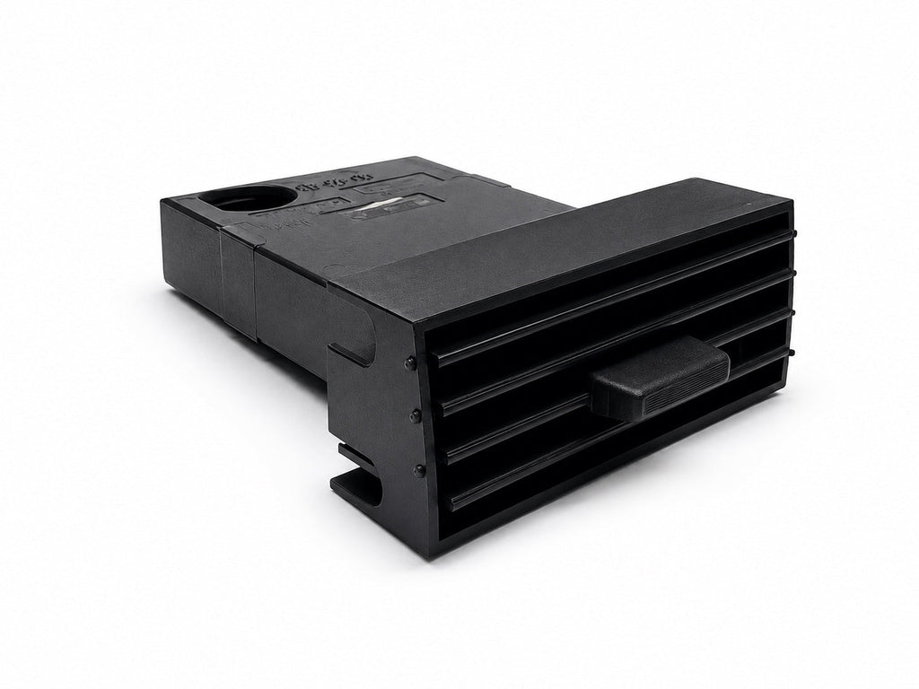 Mercedes-Benz W124 right center air vent retractable cup holder in closed position