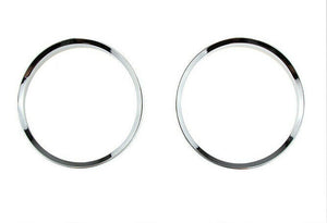 Chrome Dashboard Dial Gauge Rings Bezel Trim For BMW E60 E61 Pre-LCI M5 Style