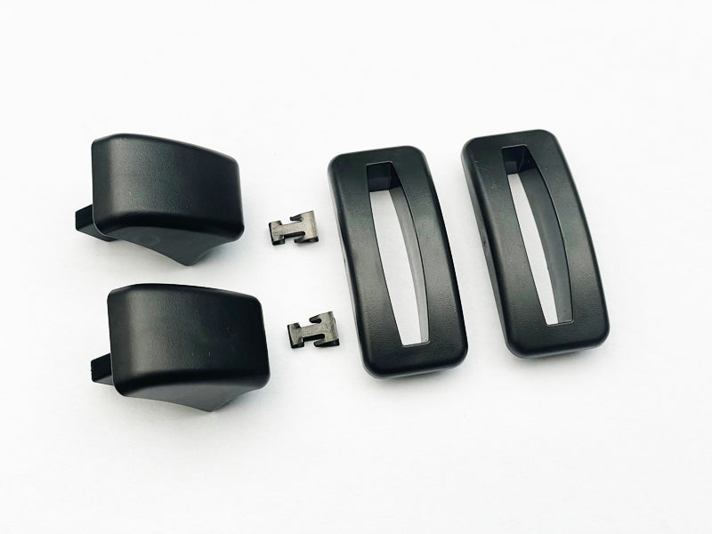 Seat Lever Surround Trim & Handle Knob Set 2 Sets For Porsche 911 / 964 / 993 / 928 / 944 / 968