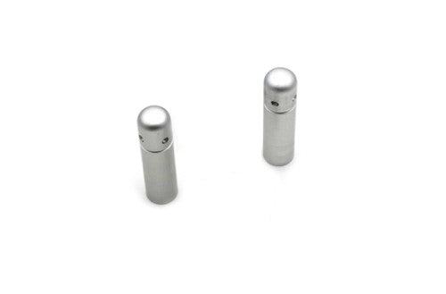 Brushed Aluminum Door Pin 2 Doors Set - Golf / Jetta MK4 Passat B5 Polo 9N3