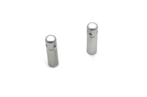 Brushed Aluminum Door Pin 2 Doors Set - Golf / Jetta MK4 Passat B5 Polo 9N3